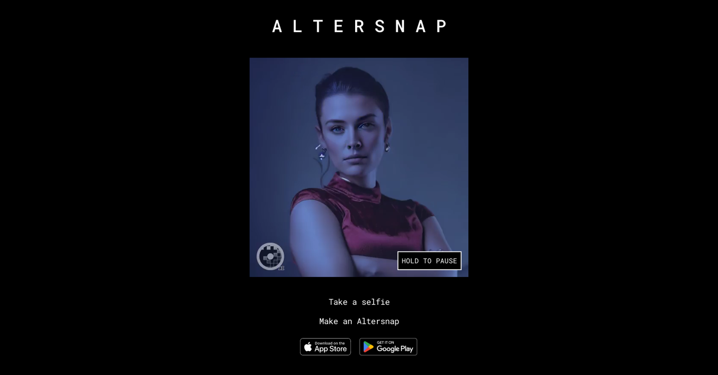 Altersnap website