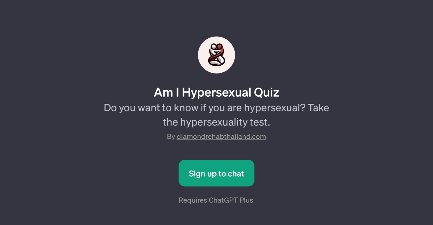 Am I Hypersexual Quiz website