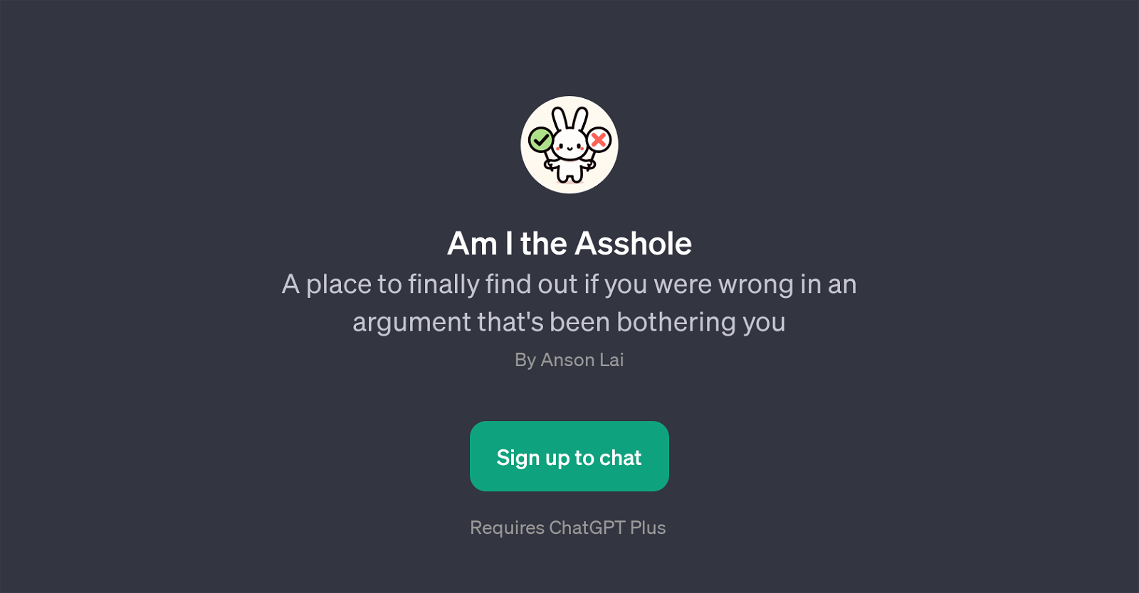 Am I the Asshole website