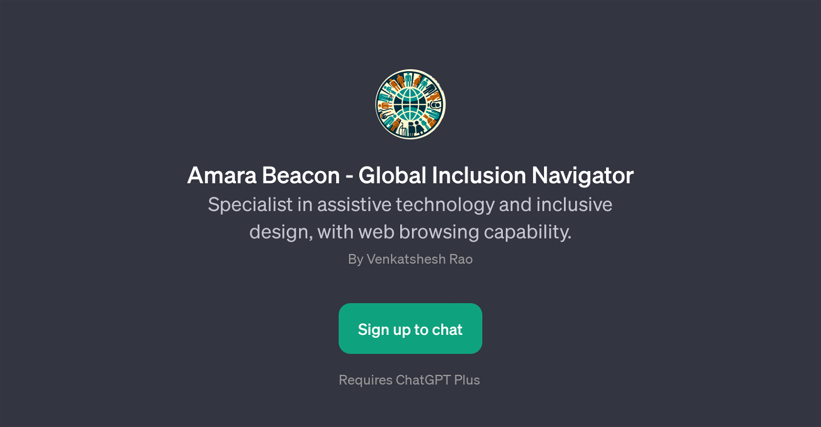 Amara Beacon - Global Inclusion Navigator website
