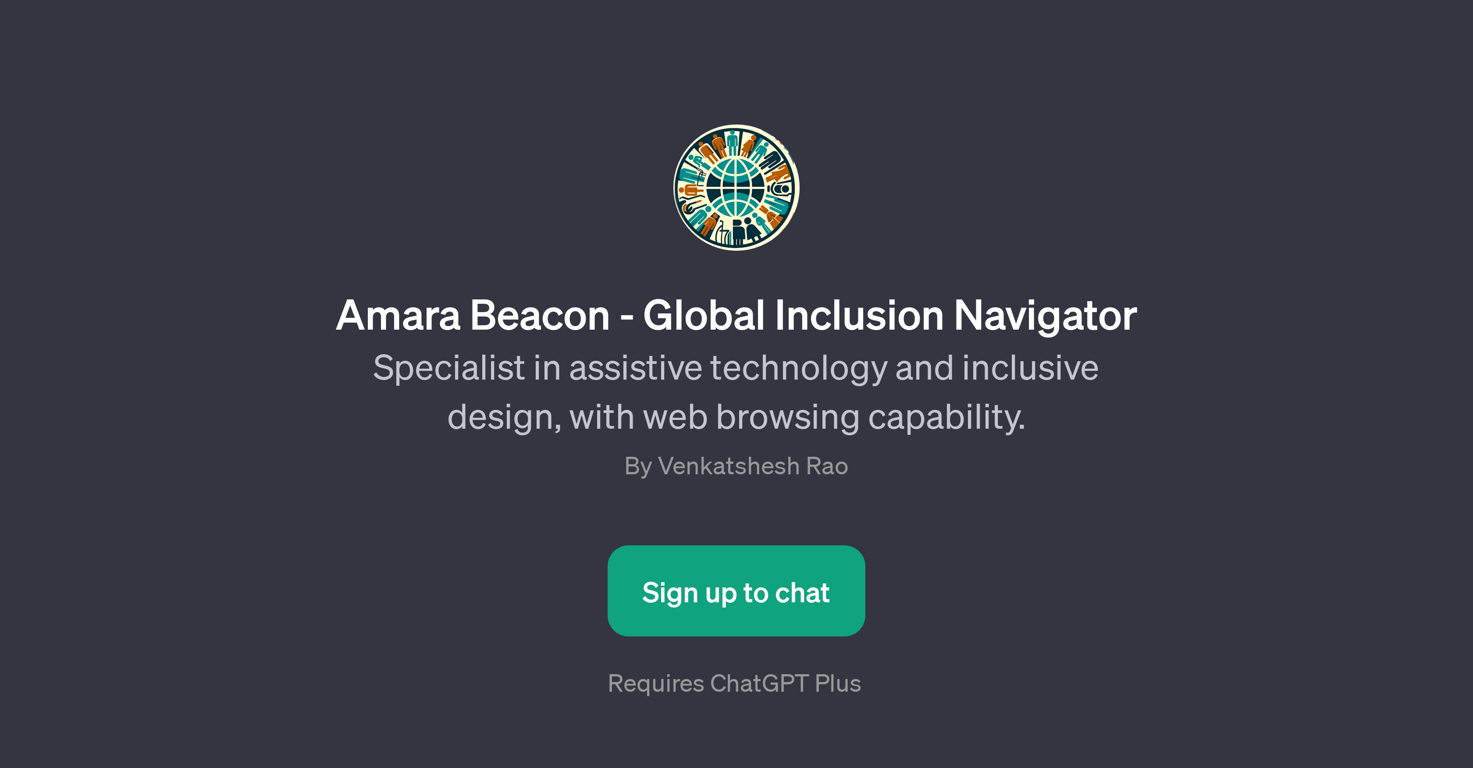 Amara Beacon - Global Inclusion Navigator website