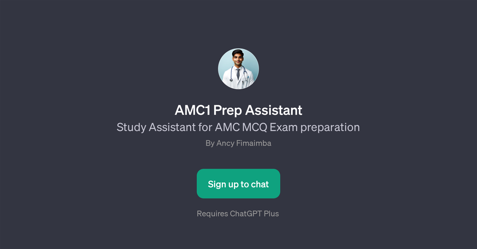 AMC1 Prep Assistant website