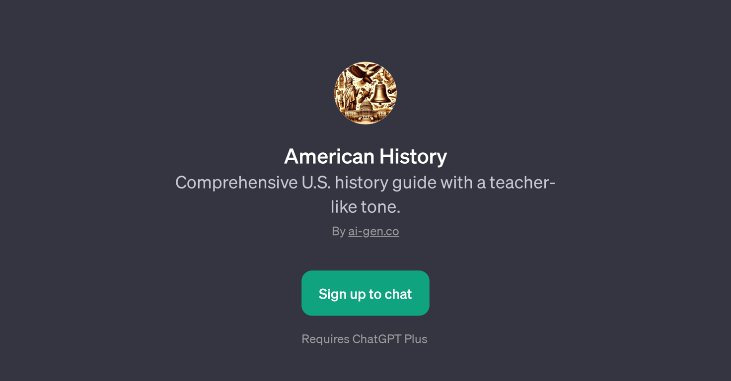 American History website