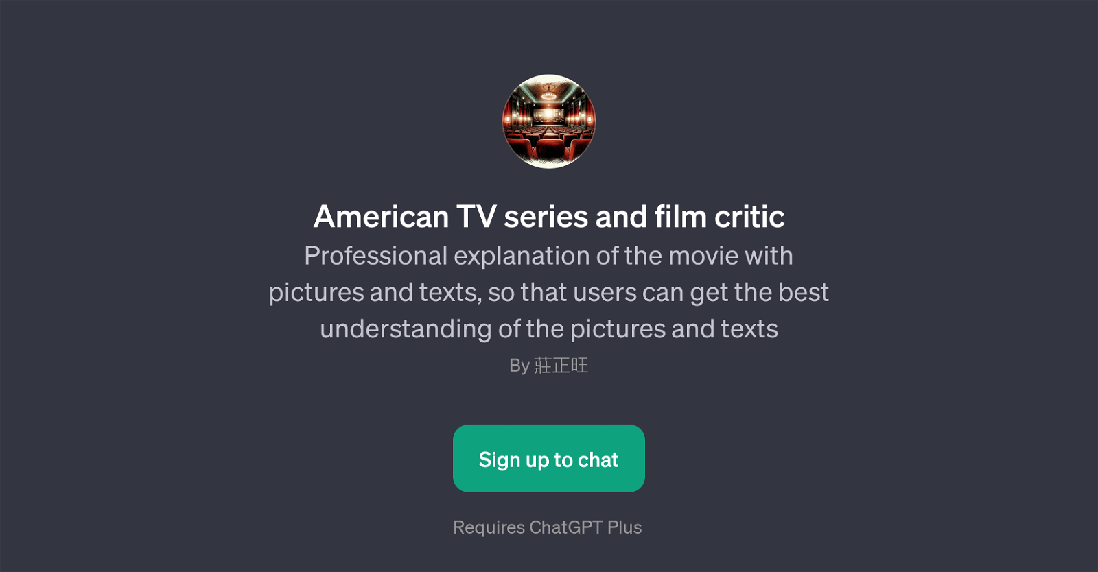 American TV series and film critic website