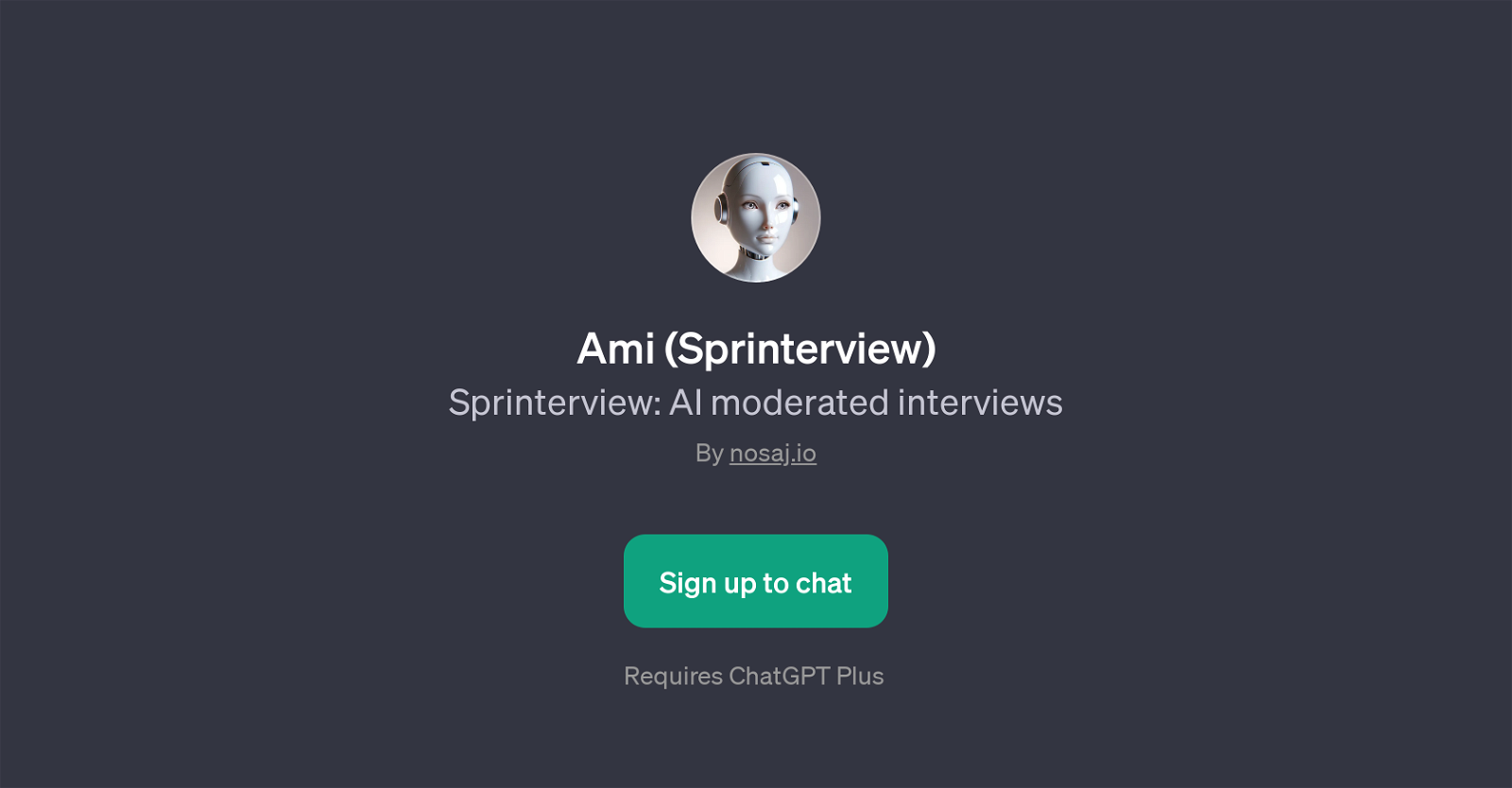 Ami (Sprinterview) website