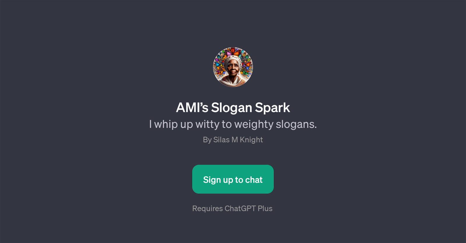 AMIs Slogan Spark website