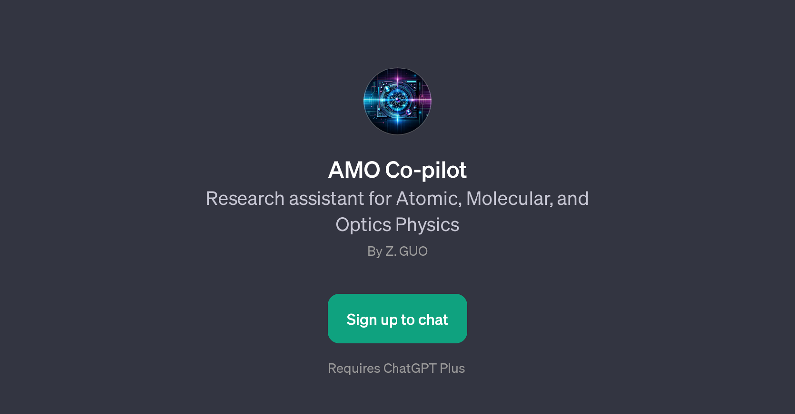 AMO Co-pilot website