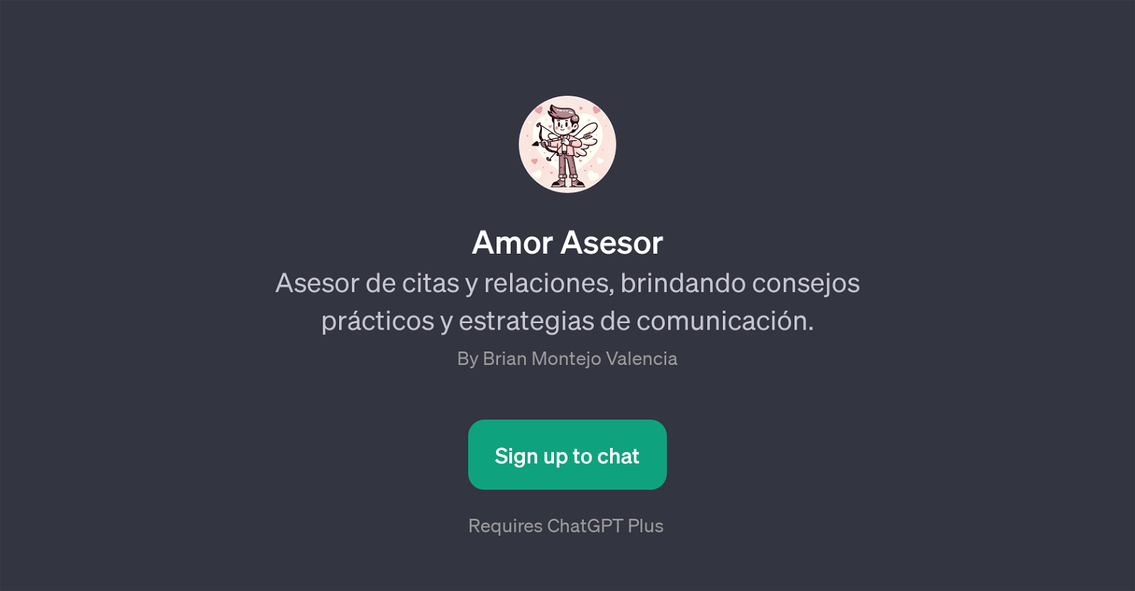 Amor Asesor website