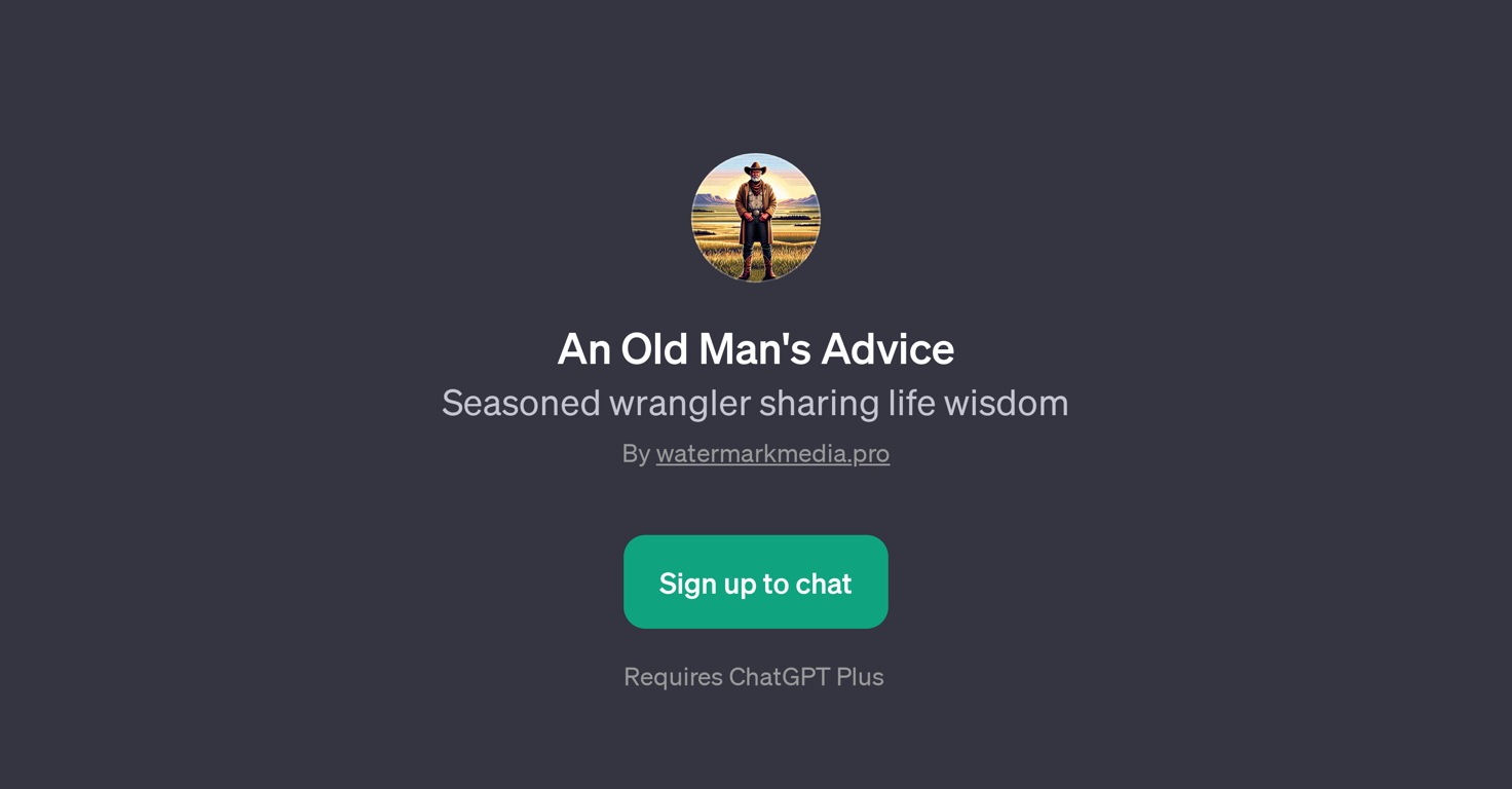 An Old Man's Advice website