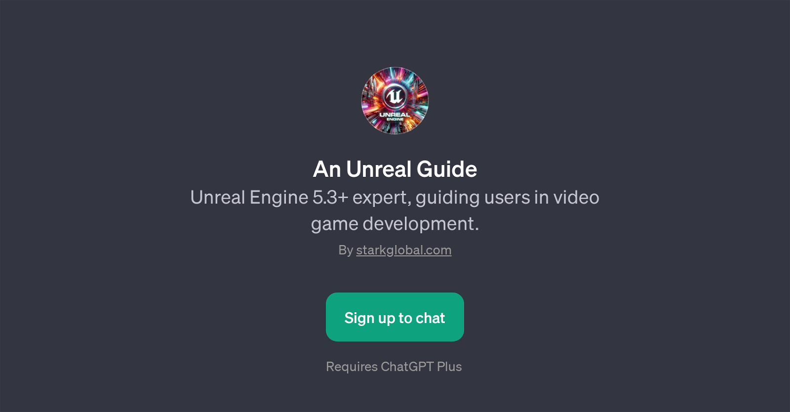 An Unreal Guide website