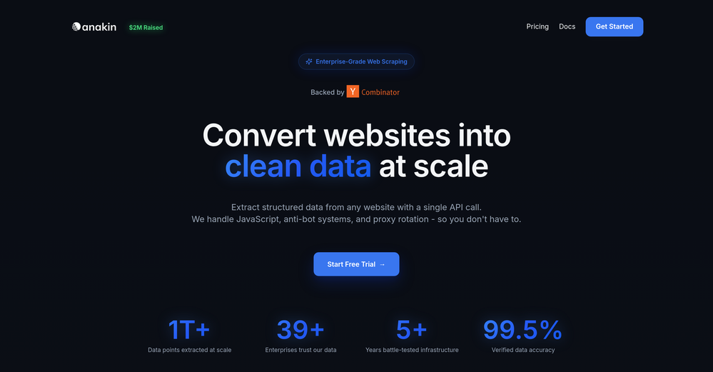 Anakin.io website