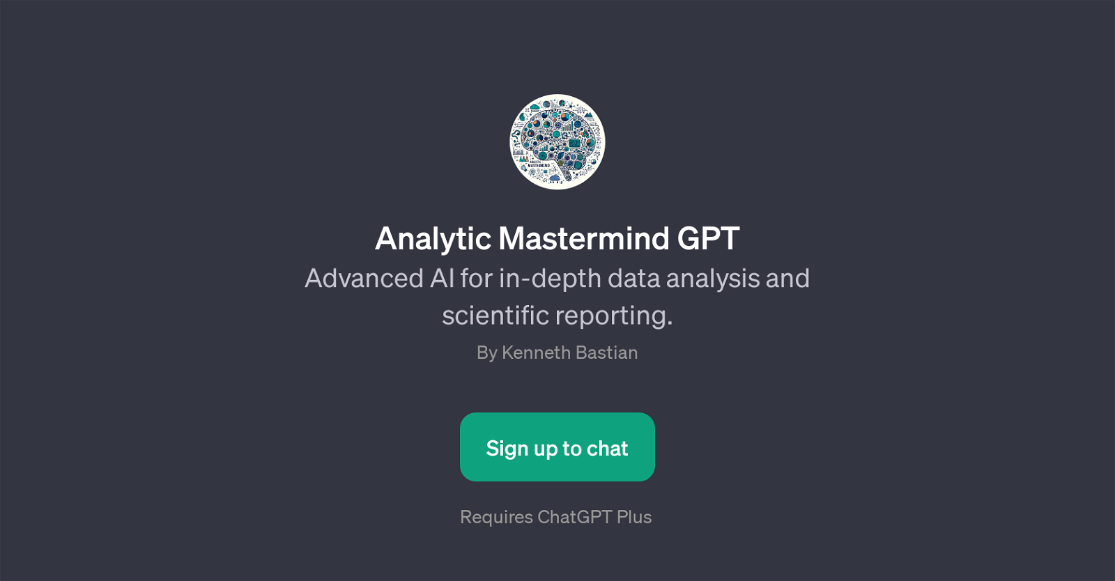 Analytic Mastermind GPT website