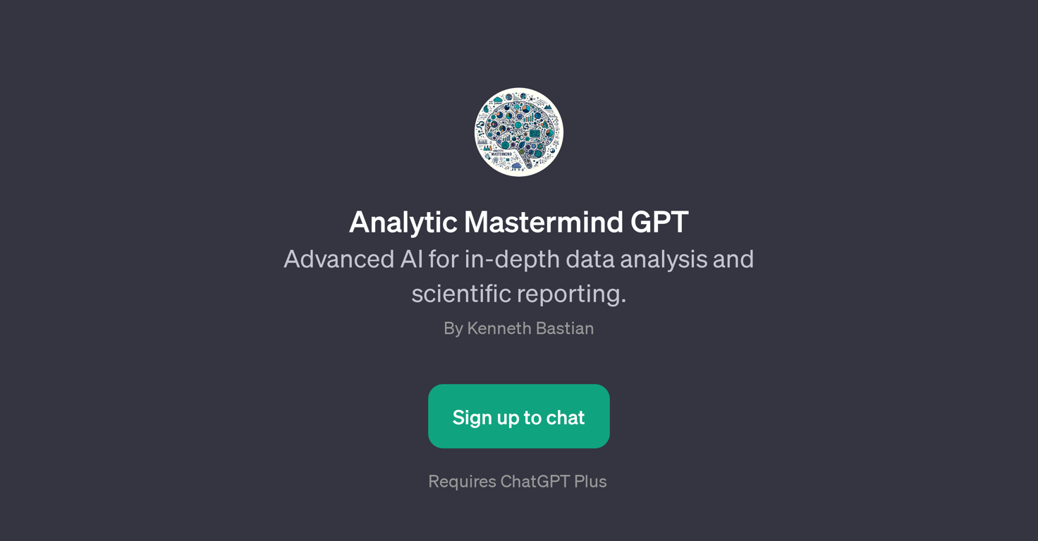 Analytic Mastermind GPT website