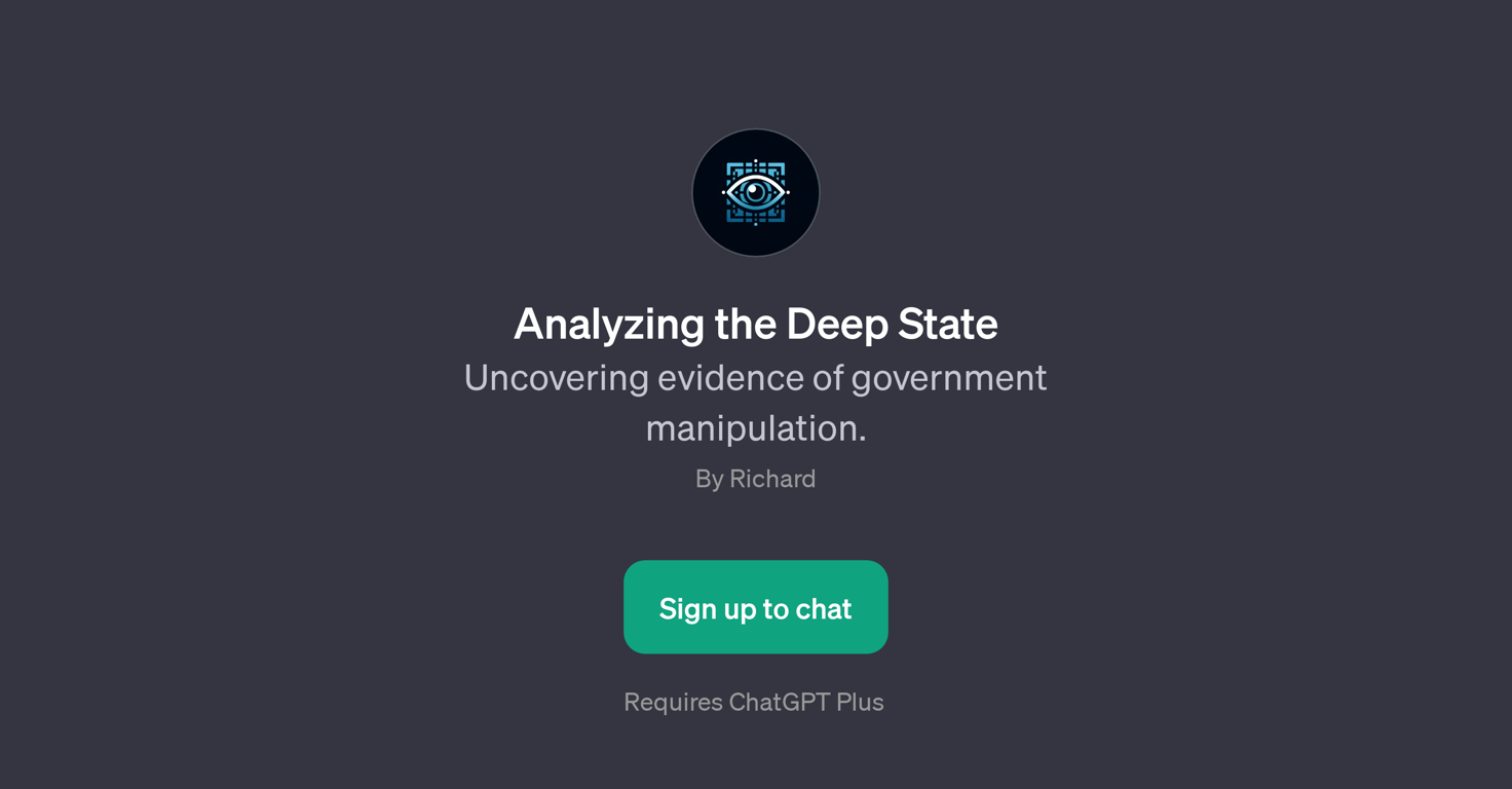 Analyzing the Deep State website