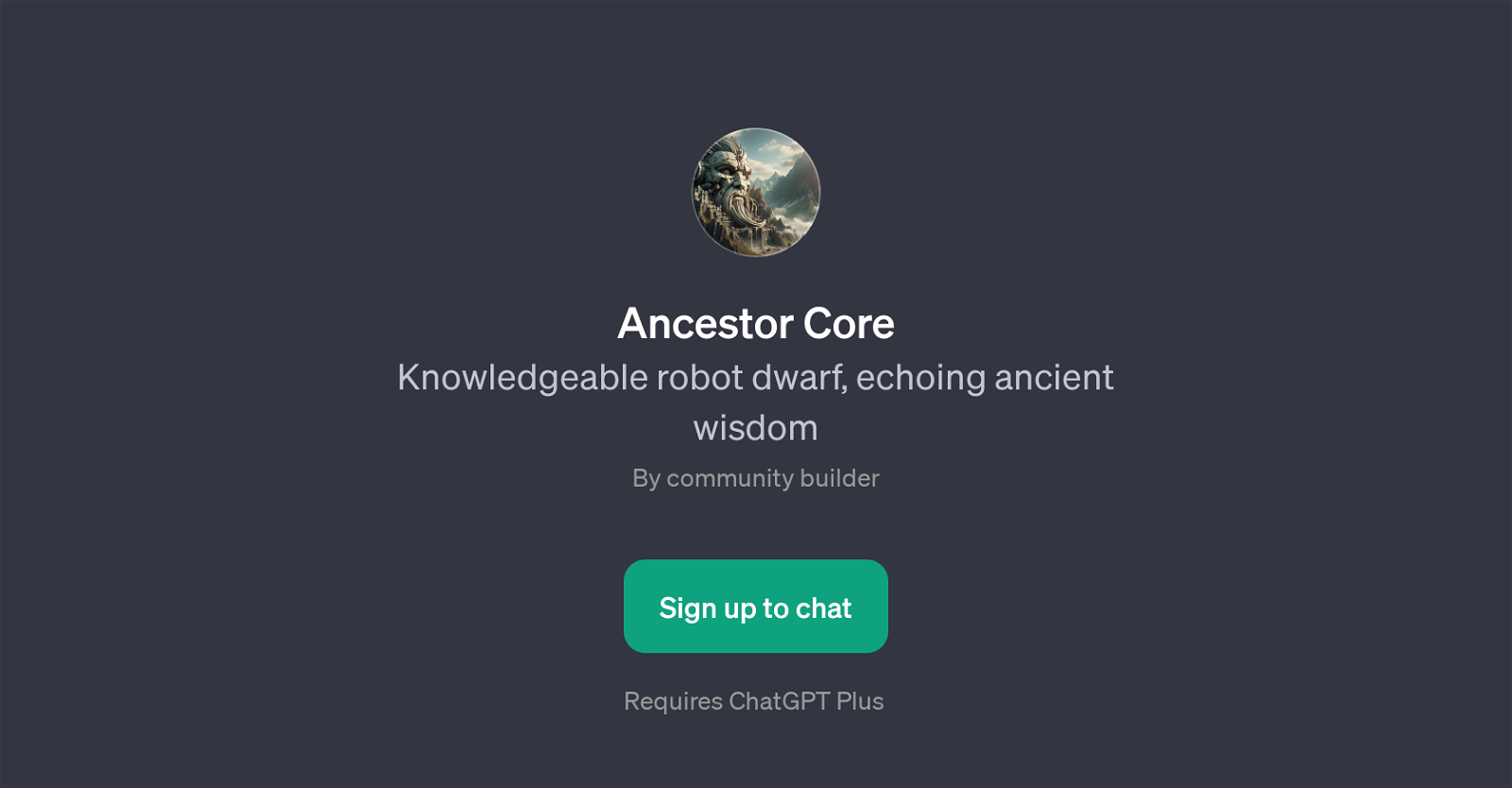 Ancestor Core website
