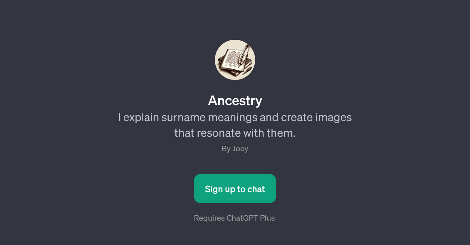 Ancestry website