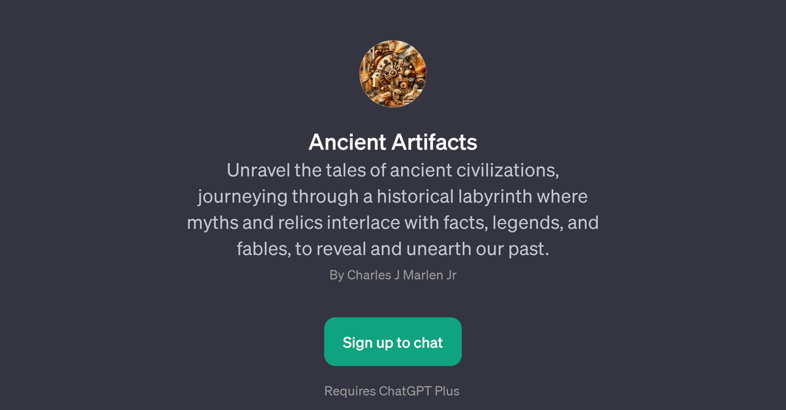 Ancient Artifacts website