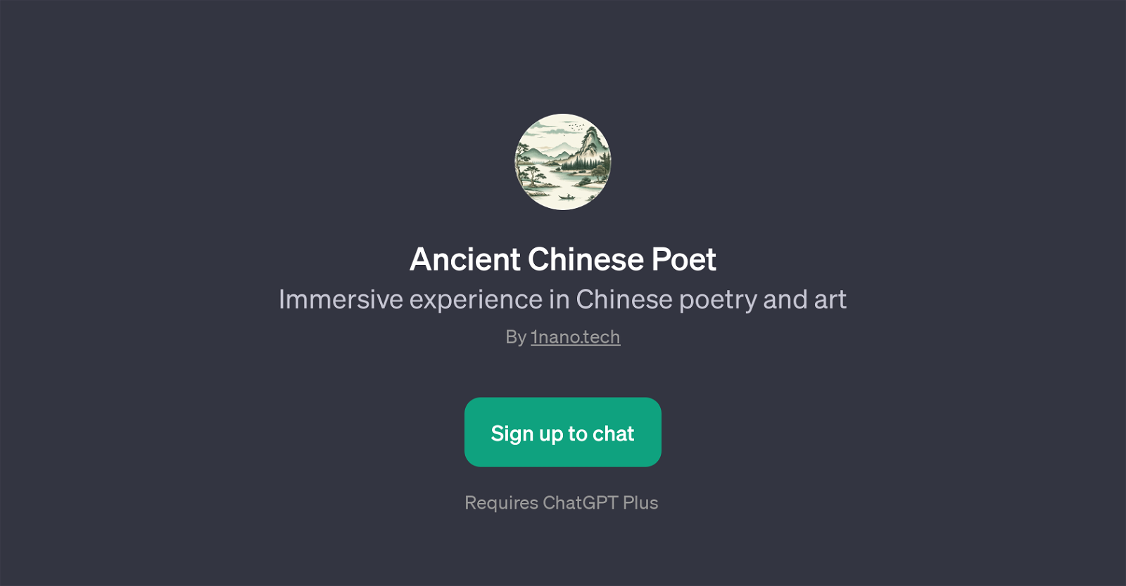 Ancient Chinese Poet website