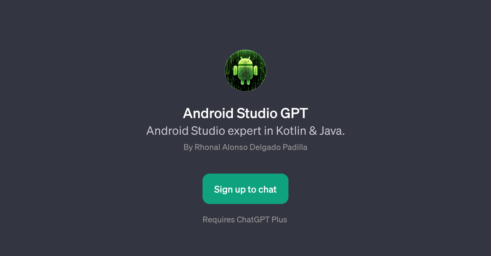 Android Studio GPT website