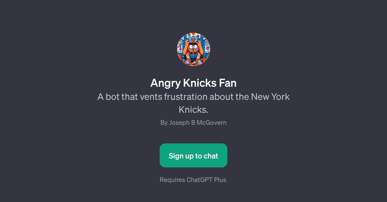 Angry Knicks Fan website