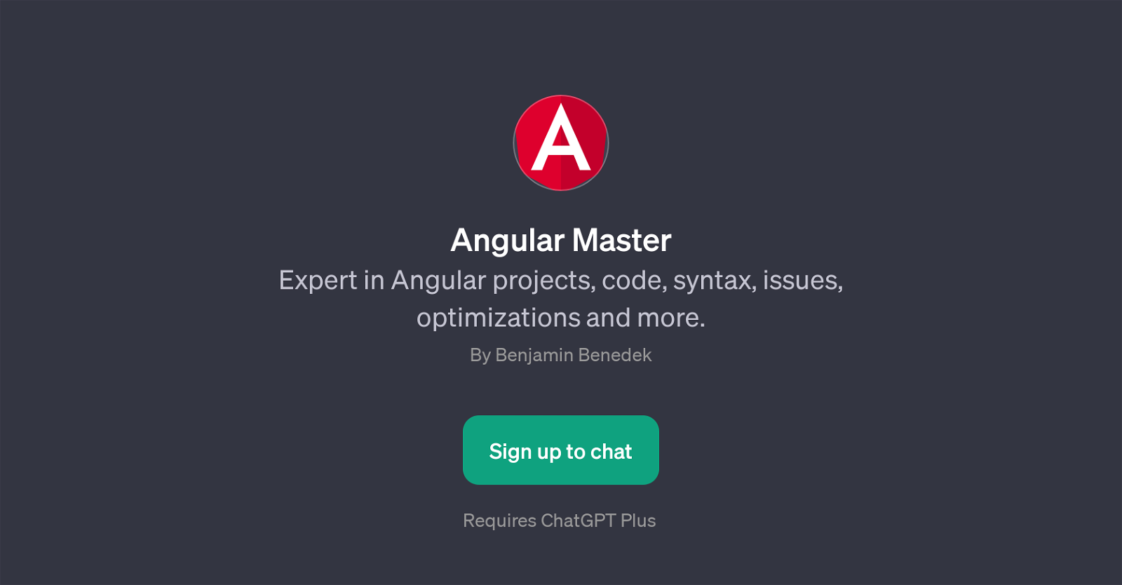 Angular Master website
