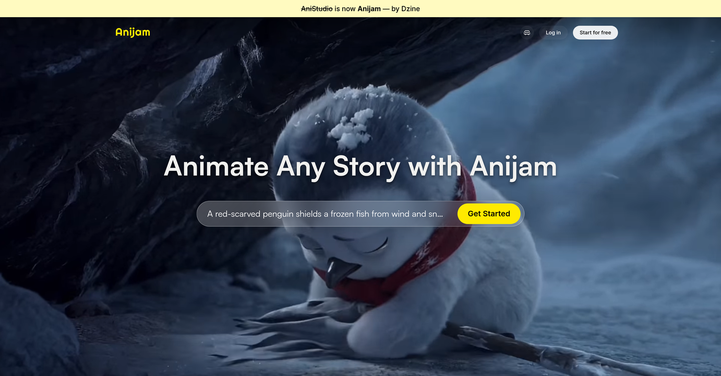 Anijam website