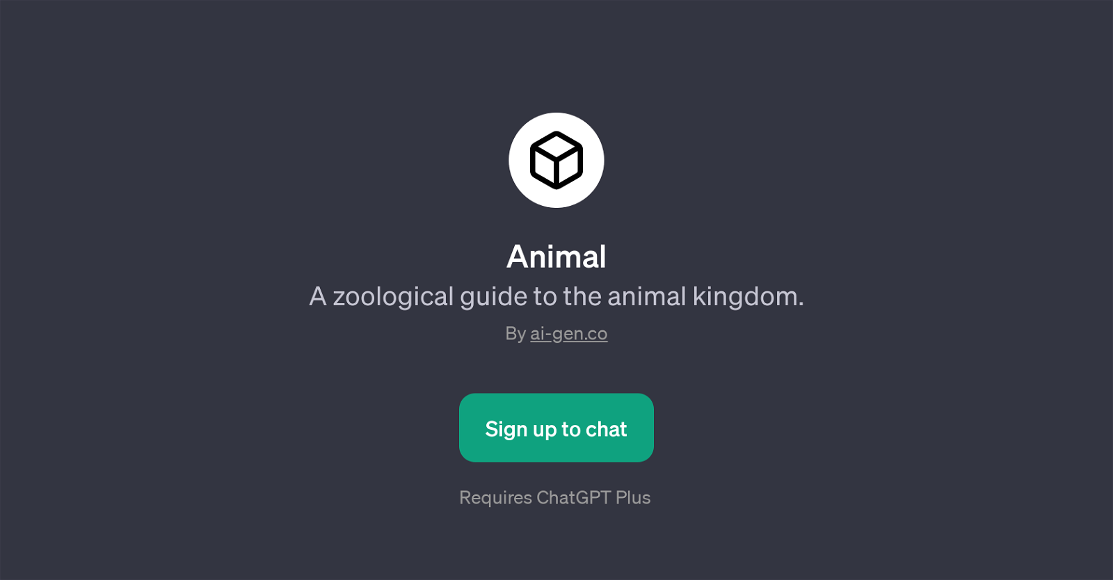 Animal website