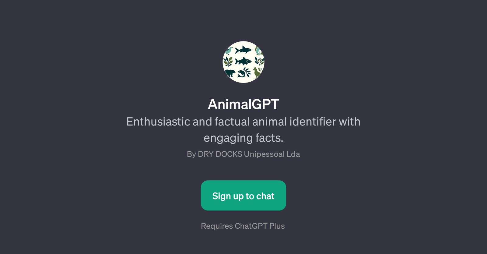 AnimalGPT website