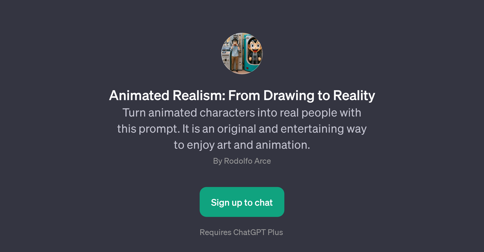 Animated Realism: From Drawing to Reality website