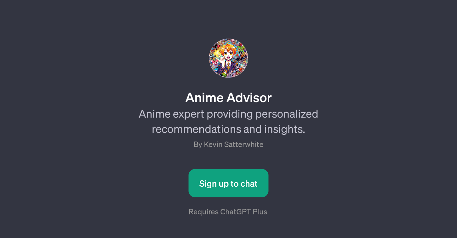 Anime Advisor website