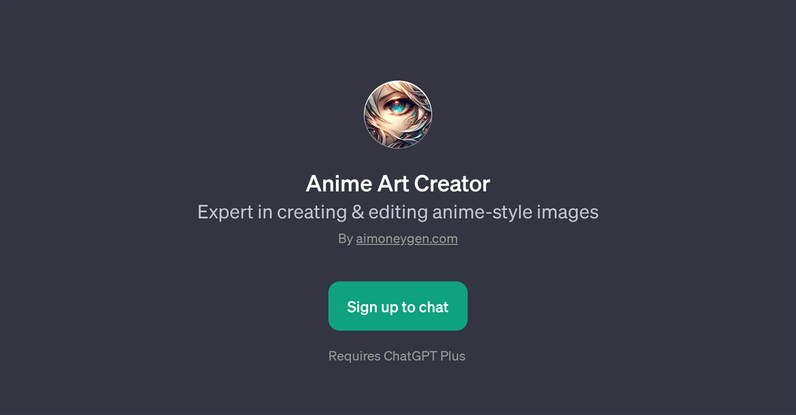 Anime Art Creator website