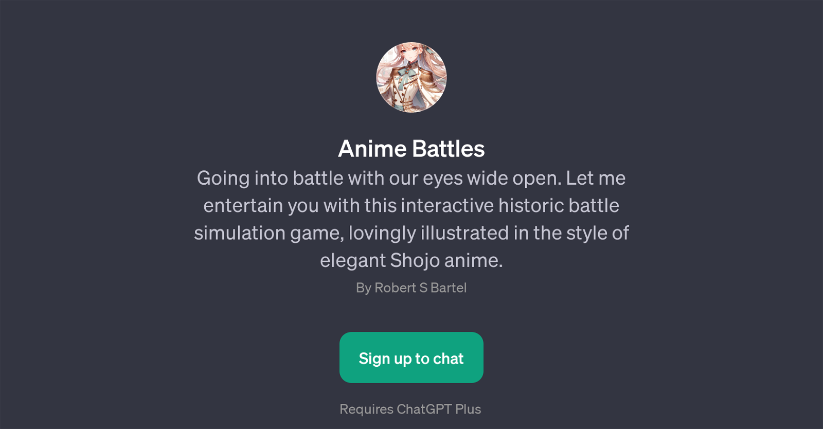 Anime Battles website