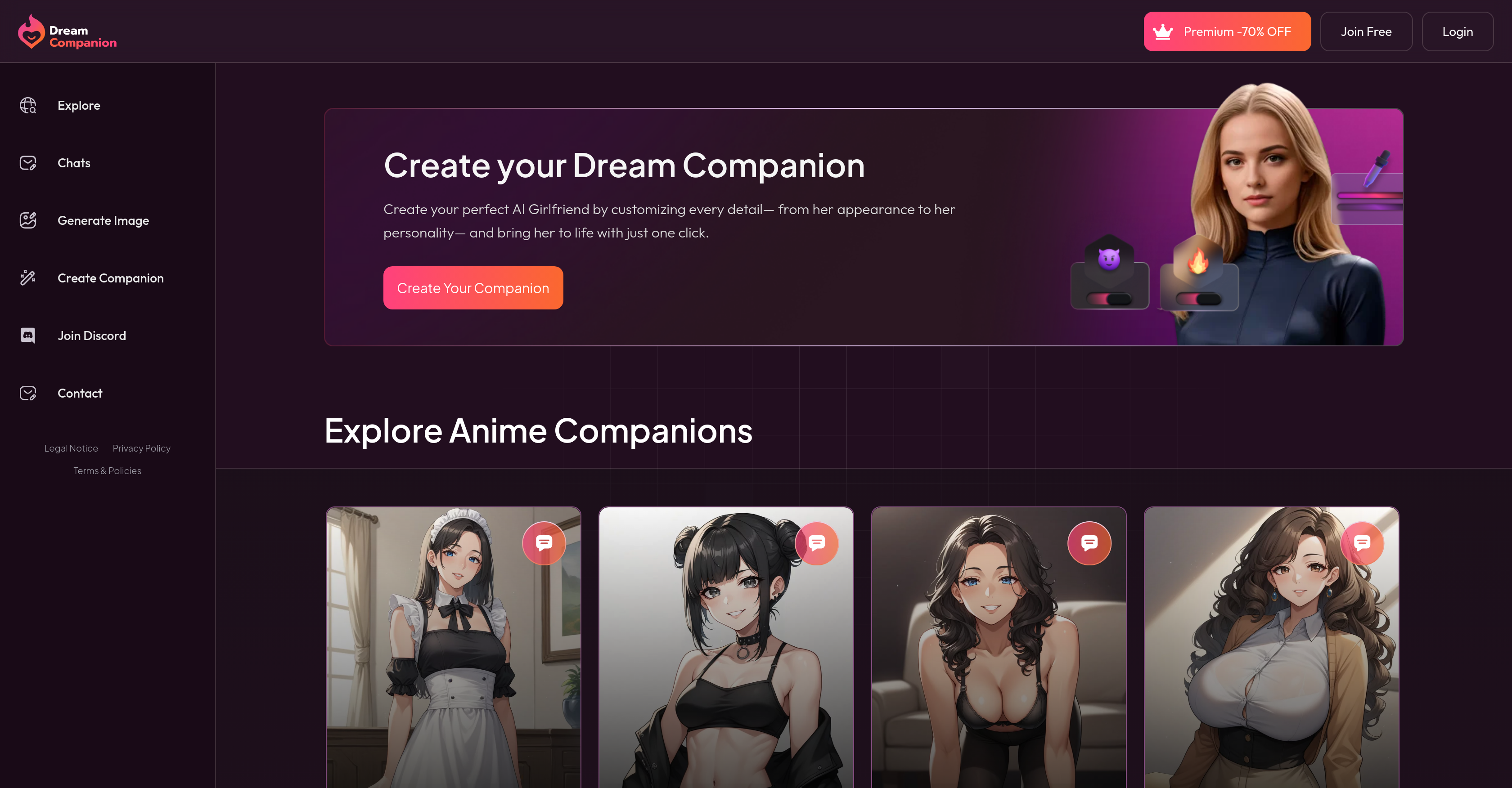 My dream companion app