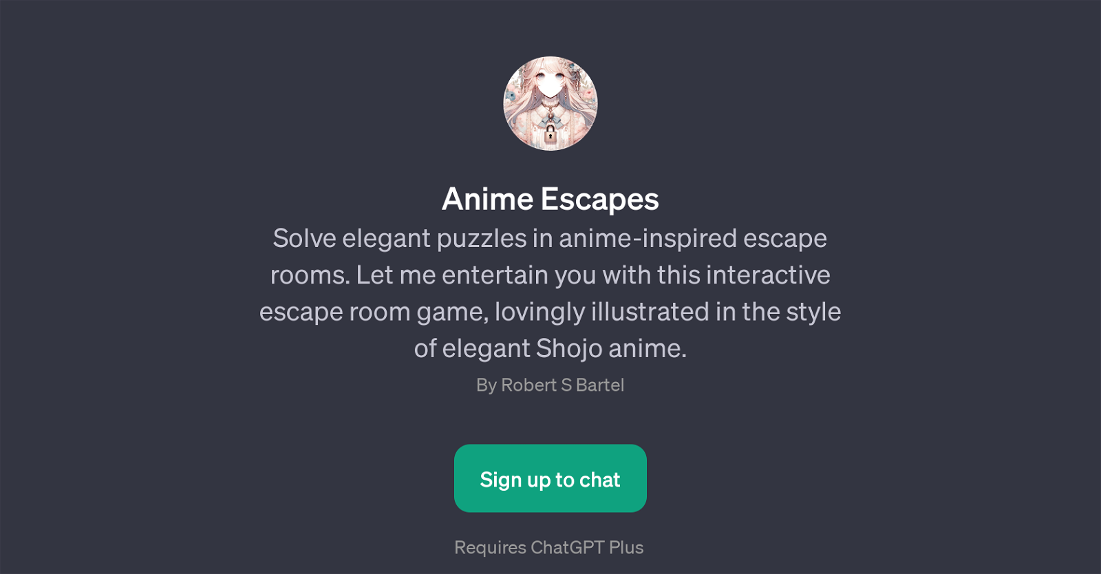 Anime Escapes website