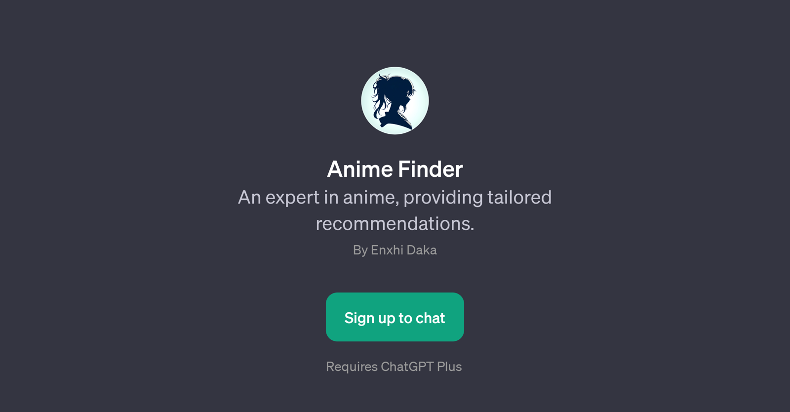 Anime Finder website