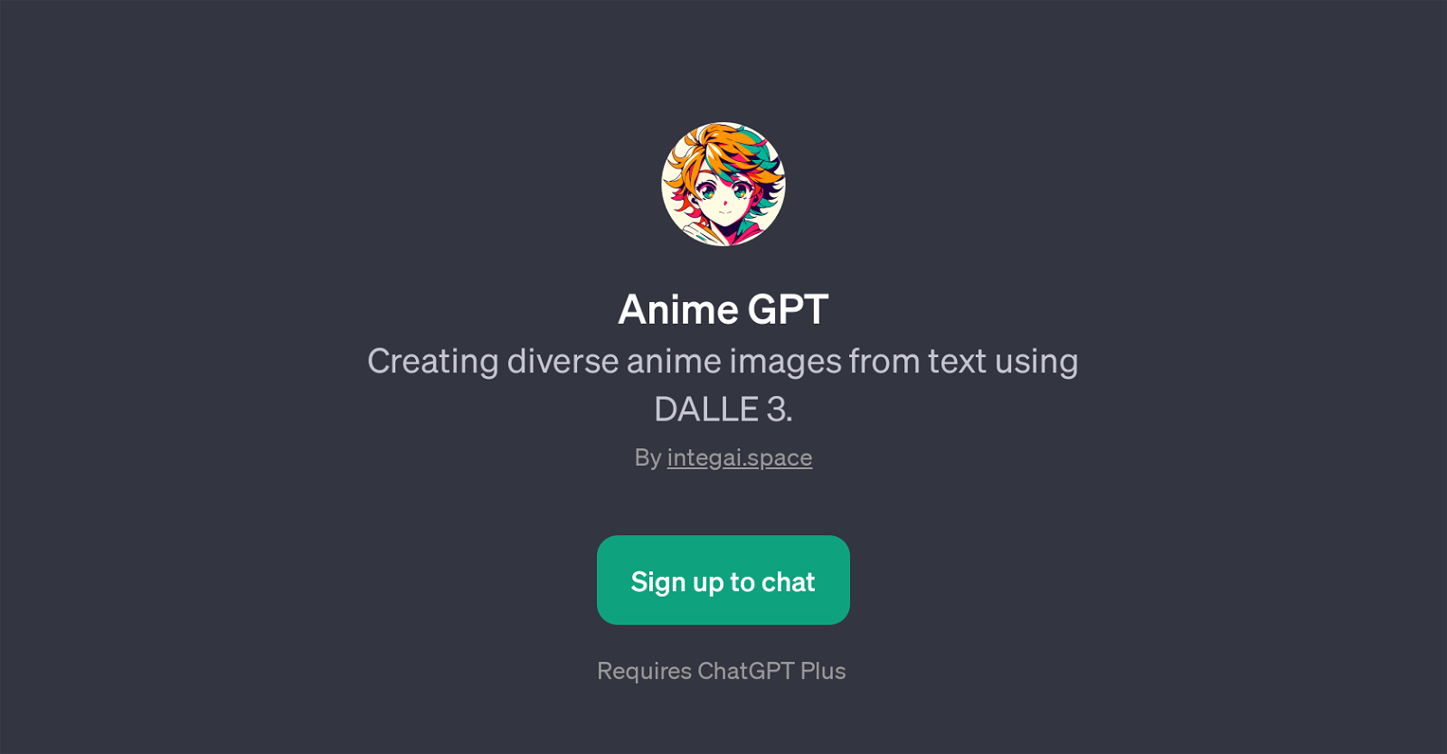 Anime GPT website