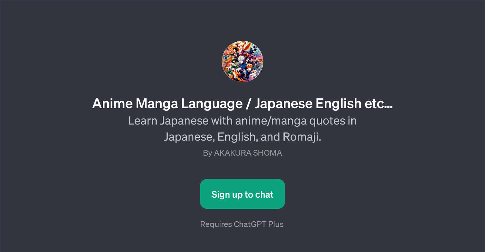 Anime Manga Language / Japanese English etc website
