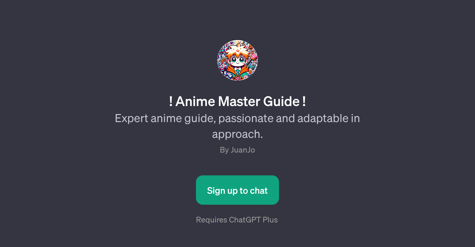 Anime Master Guide website