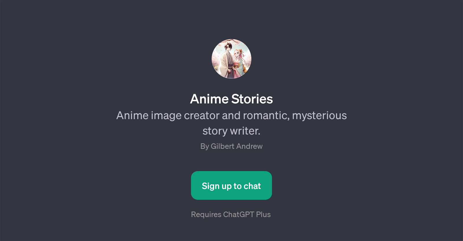 Anime Stories website