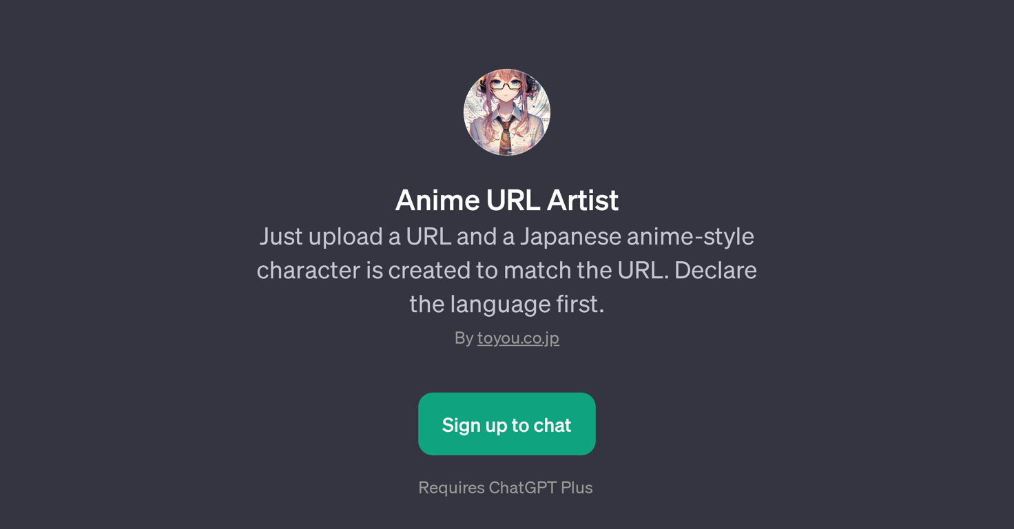 Anime URL Artist website