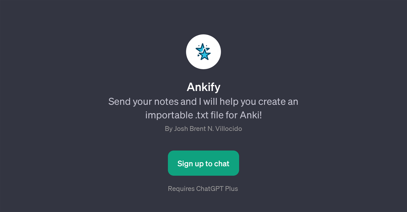 Ankify website