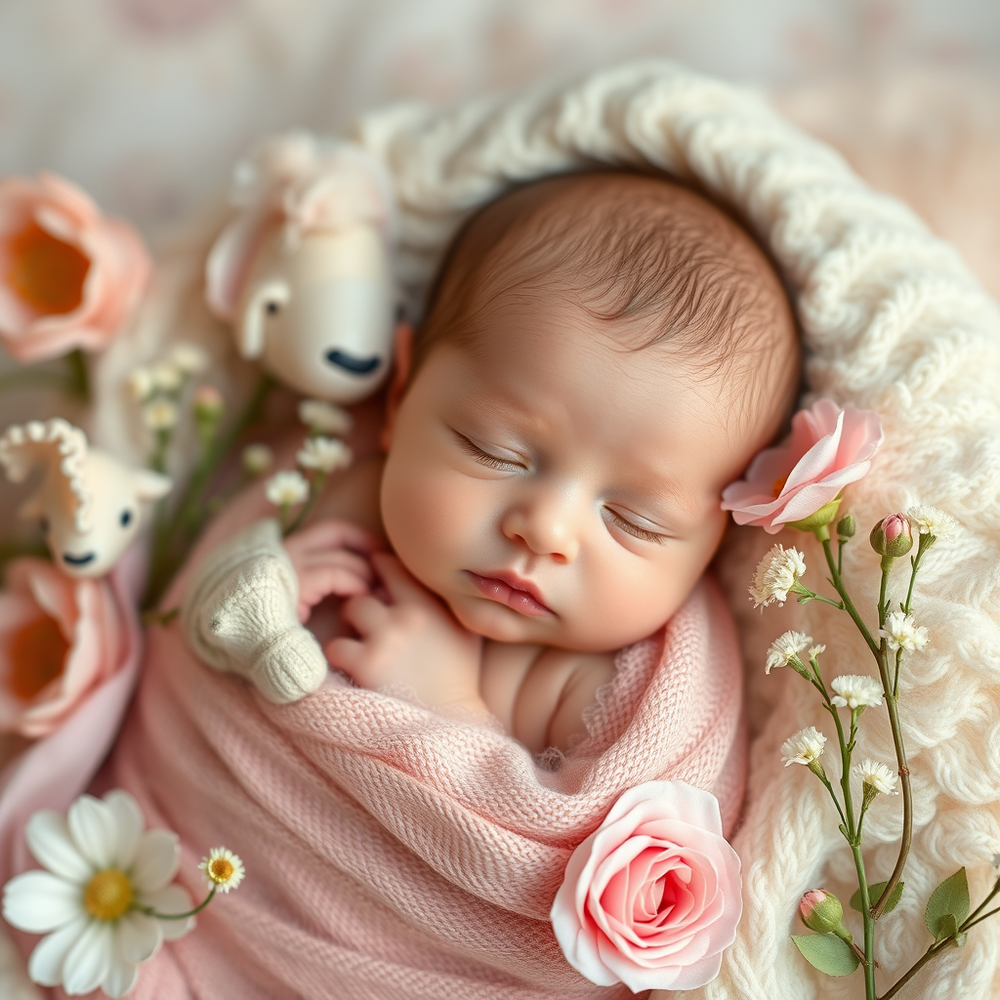 Anne Geddes Style Newborn Photography website