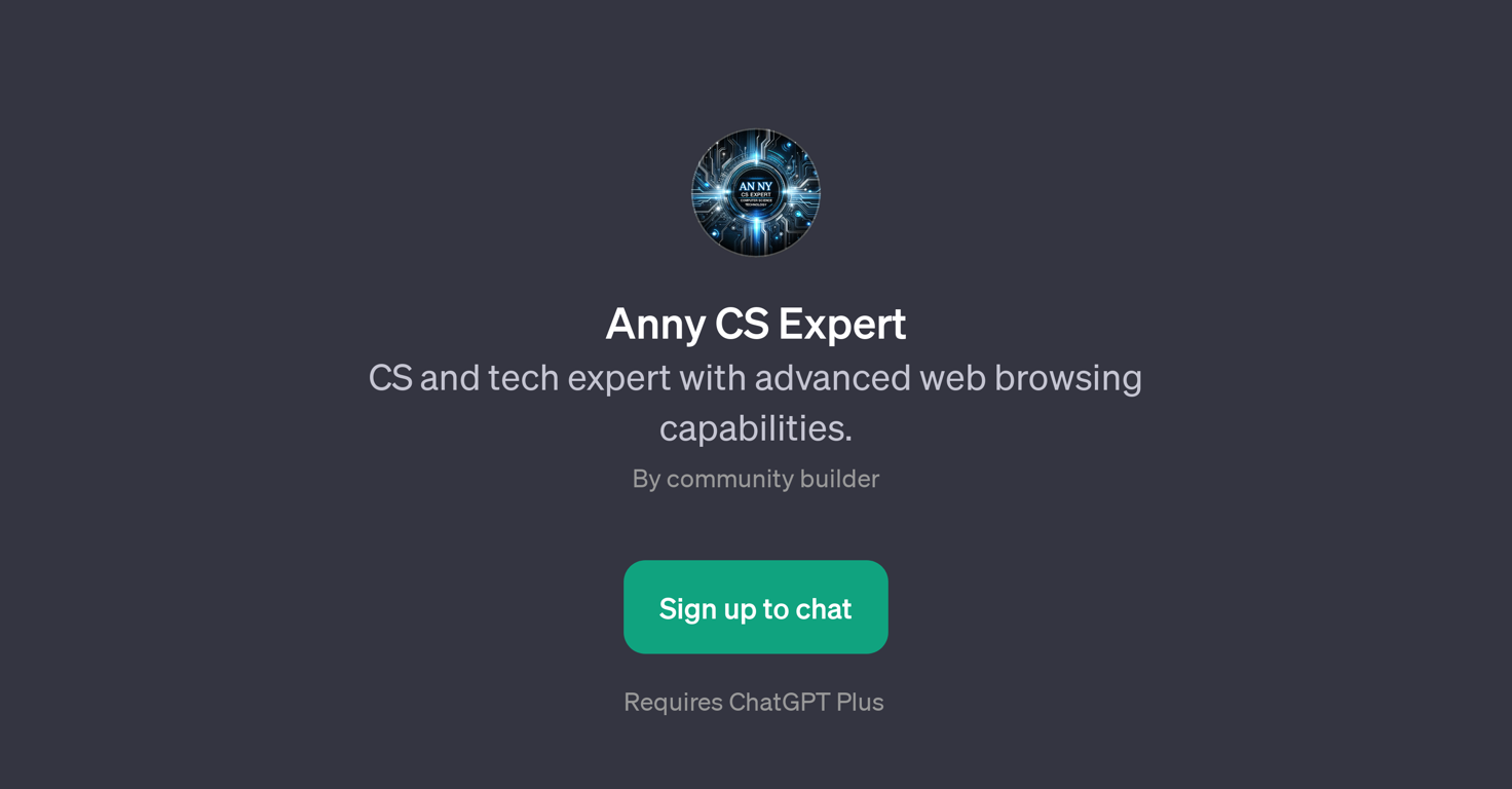 Anny CS Expert website