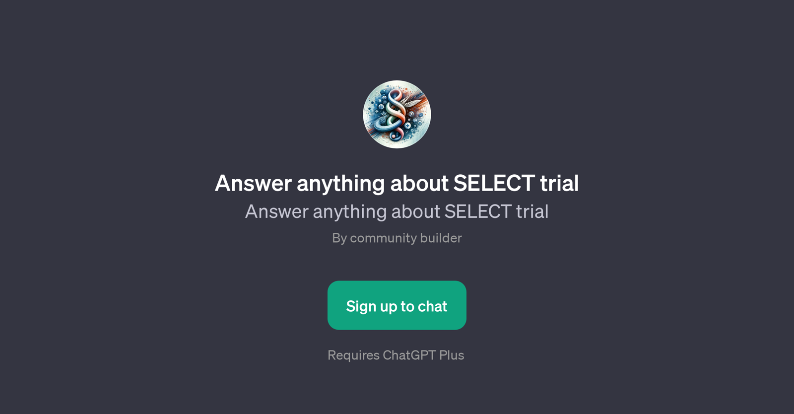 Answer Anything About SELECT Trial website