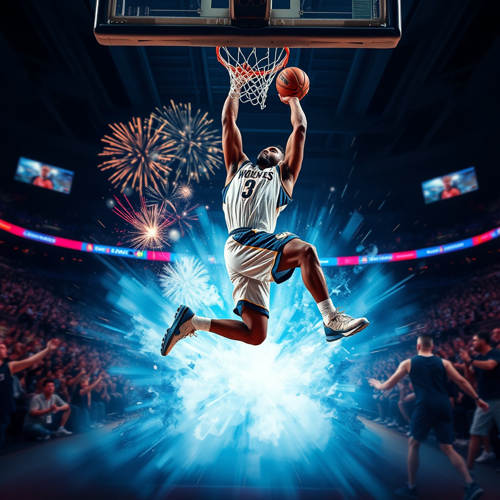 Anthony Edwards Slam Vision website