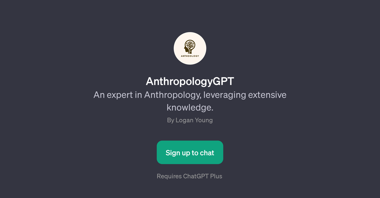 AnthropologyGPT website