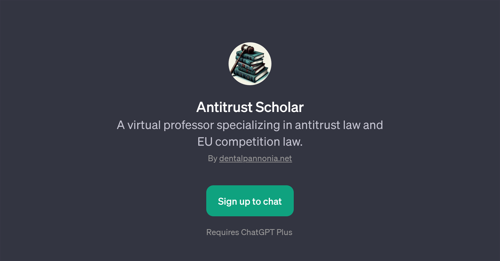 Antitrust Scholar website