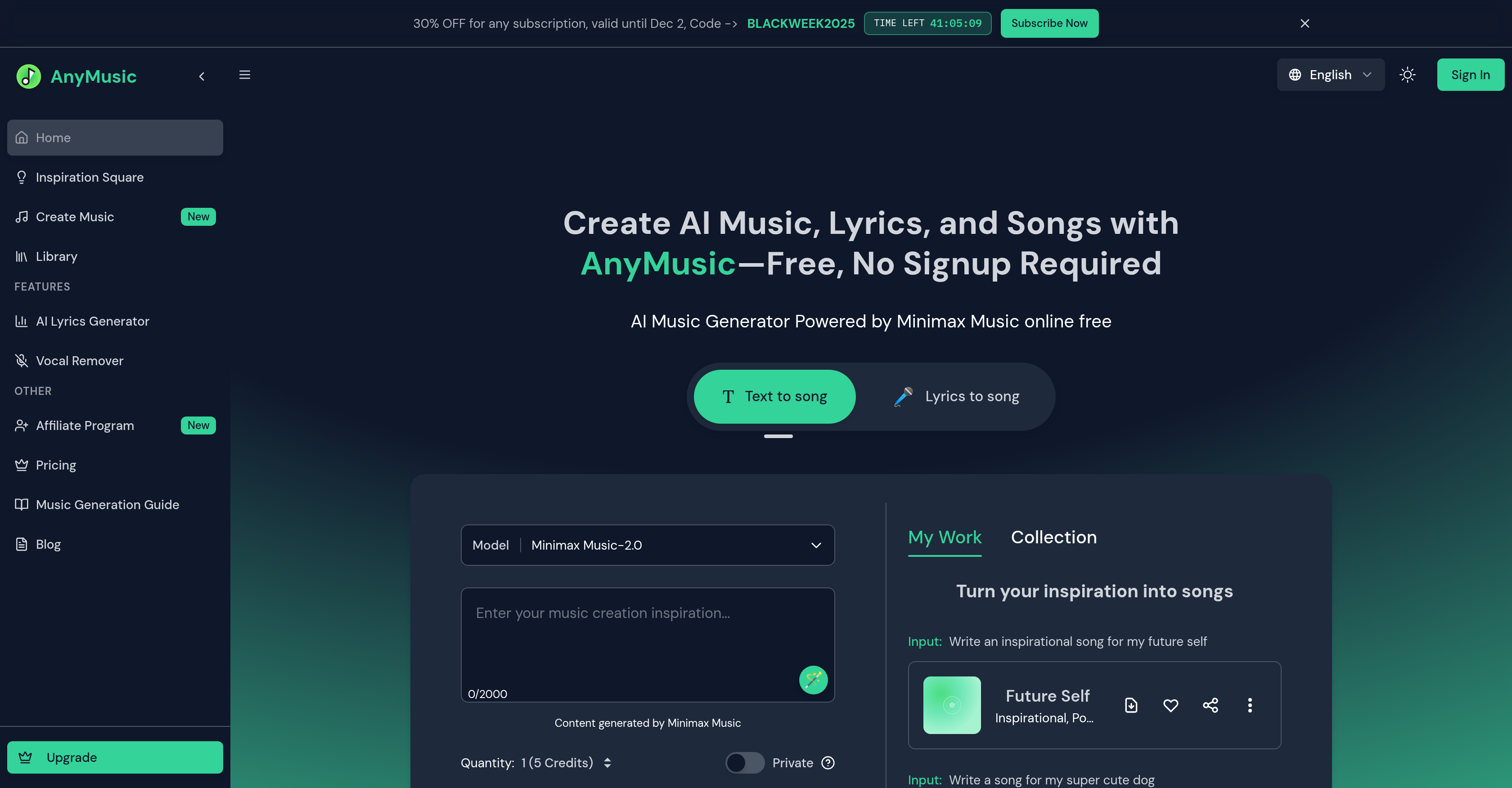 AnyMusic logo
