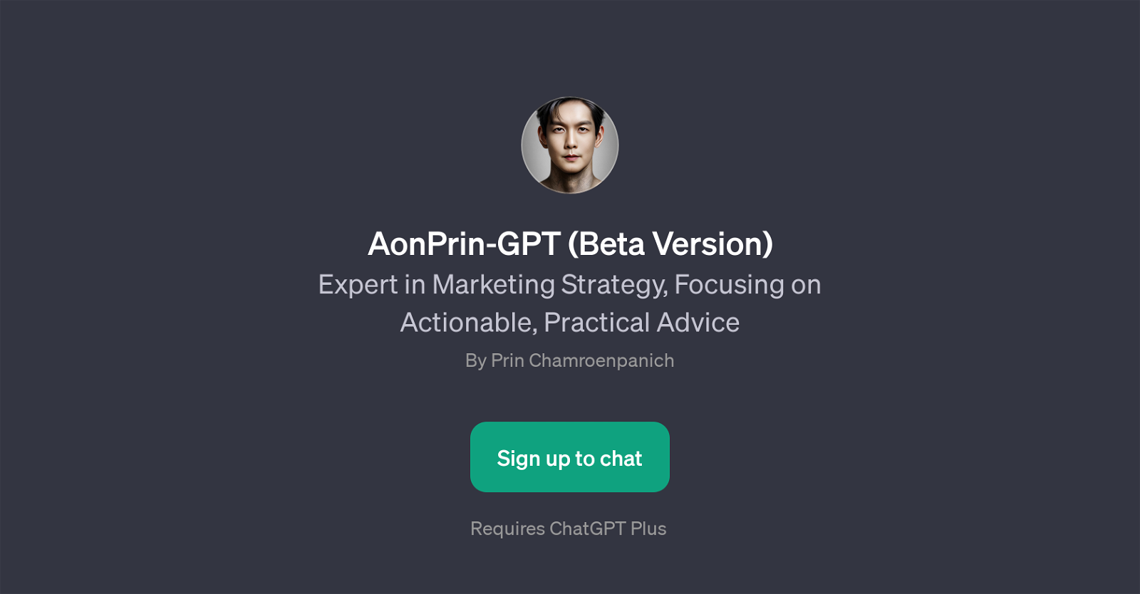 AonPrin-GPT (Beta Version) website