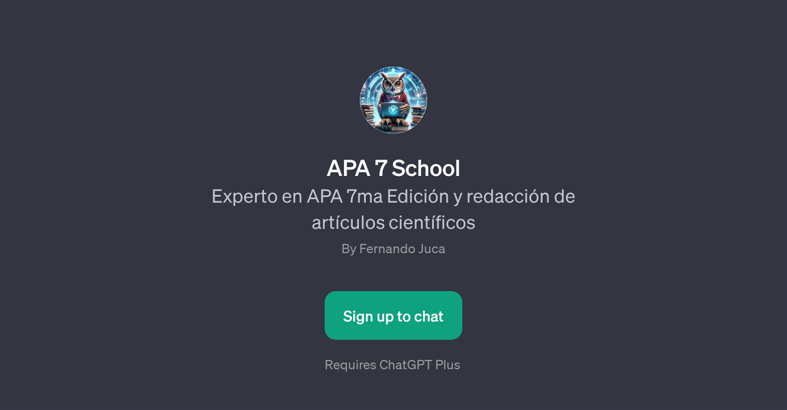 APA 7 School website